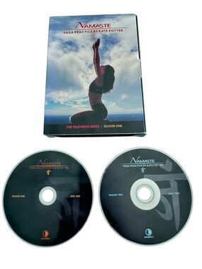 Namaste Yoga Practice by Kate Potter The Television Series- DVD S1 D1 and S2 D2